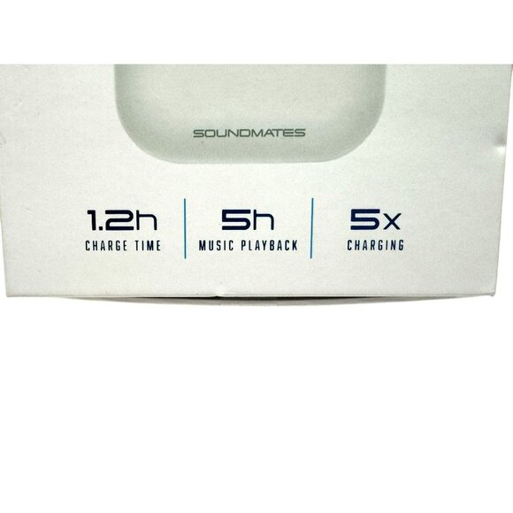 SoundMates V2 Wireless Earbuds Bluetooth 5.0 Headphones Compact Comfortable NEW - Picture 6 of 7